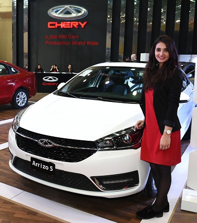2016316ڰ޹ʳչչArrizo 5 23쿪޹ʳչڿ޹ʻչʽĻȫྺչй𡢻ȹƷҲС »ԶAn Arrizo 5 sedan by Chinese manufacturer Chery is on display at the Cairo international motor show on March 16, 2016. The 23rd Cairo international motor show, Automech-Formula 2016, kicked off Wednesday with a notable participation of China's largest vehicle manufacturers. (Xinhua/Zhao Dingzhe)
